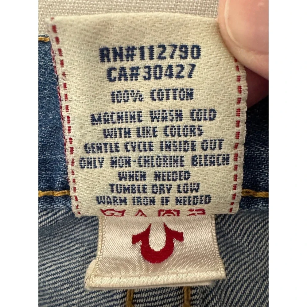 True Religion Billy Jeans Mens Size 31 Blue
